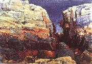 Childe Hassam The Gorge at Appledore Norge oil painting reproduction
